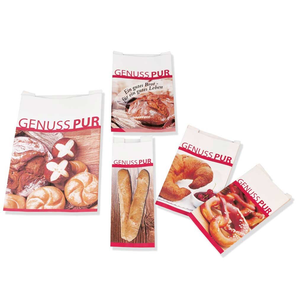 Bäckerfaltenbeutel - Genuss Pur