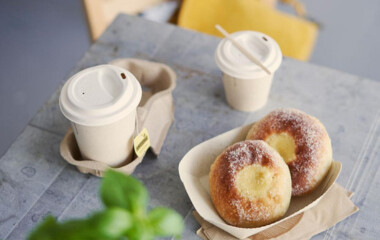  Umweltfreundliche Coffee to go Becher aus 100 % nachwachsendem Rohstoff