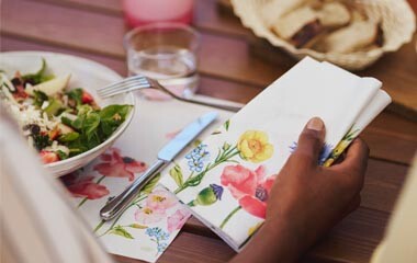  Duni Frühlingskollektion Motiv Flowy Meadow