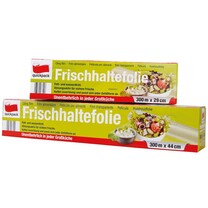 Frischhaltefolie aus LDPE im Spender mit Abreiss - Schiene