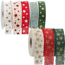 Geschenkband Sterne - Weihnachten