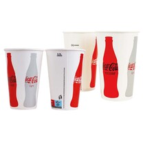 Hartpapierbecher Coca Cola