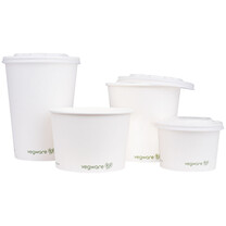 Suppenbecher Vegware weiß