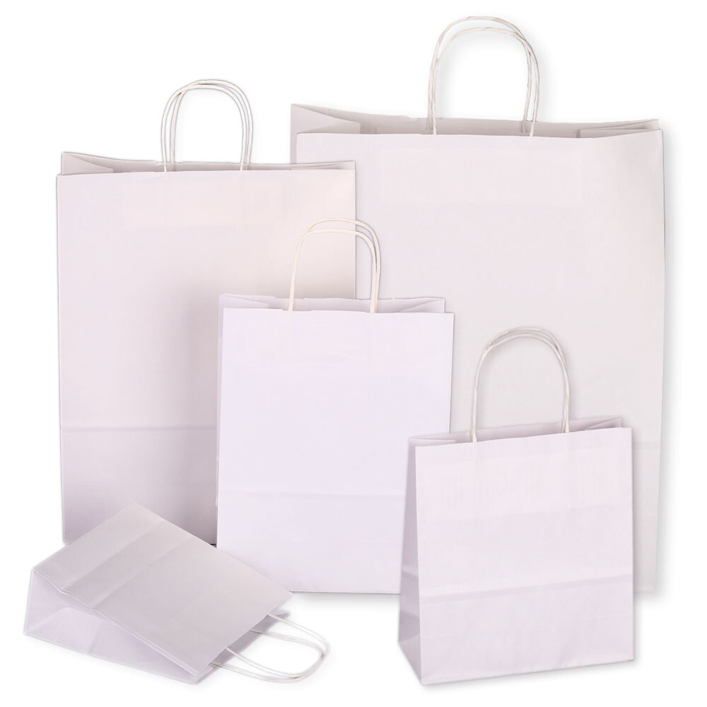Tragetasche aus Papier mit Papierkordel