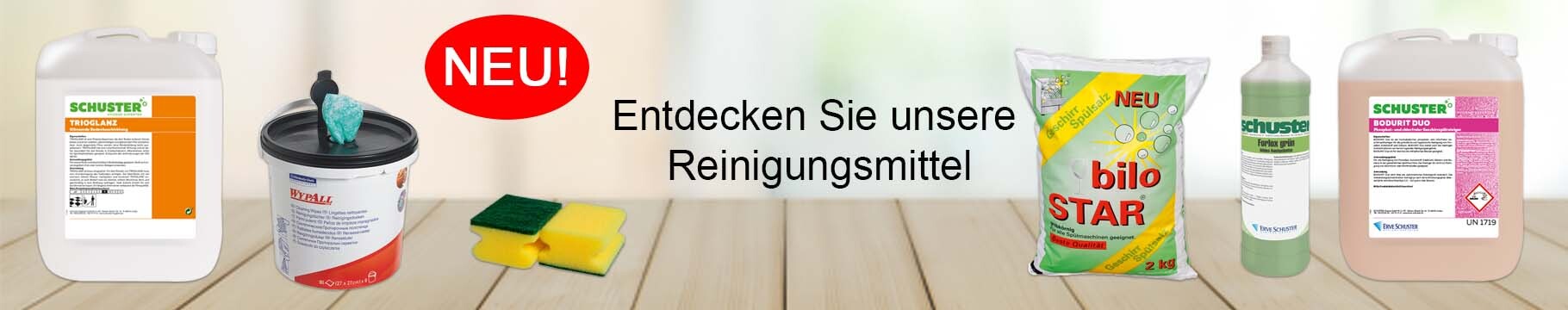 Neu Reinigungsmittel 